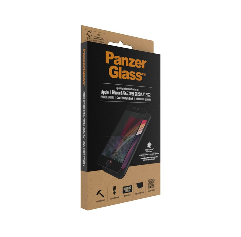 PanzerGlass Case Friendly 1 Stück, iPhone 6s, iPhone 7, iPhone 8, iPhone SE (2020), iPhone SE (2022), iPhone 6