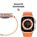 Dux Ducis Sport Schnallenband 45 mm, 42 mm, 49 mm, 44 mm, Nylon für Apple Watch Serie - Orange
