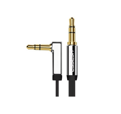 UGREEN 3,5mm Klinke auf Klinke AUX Audiokabel 2 m – Schwarz