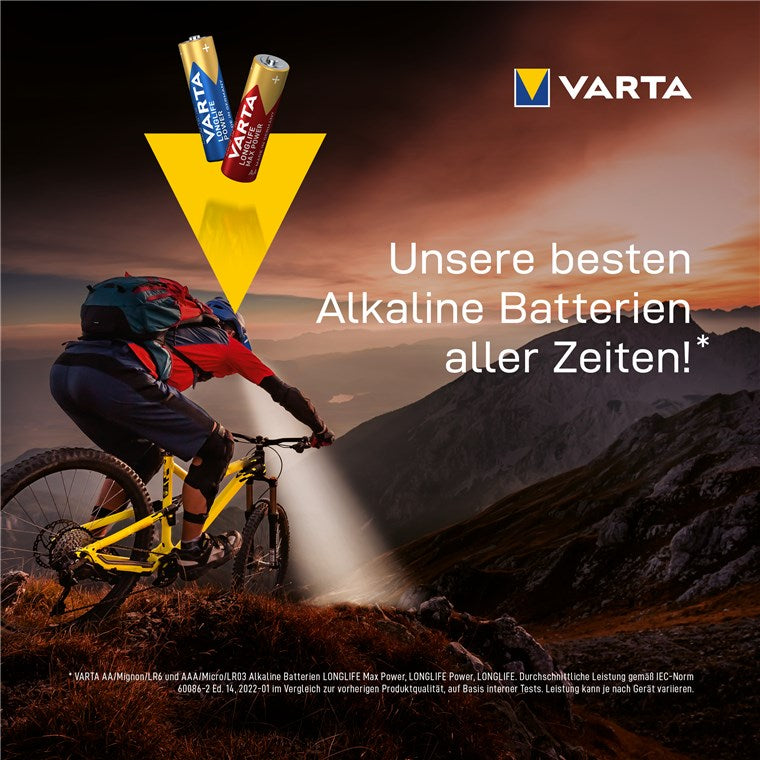 VARTA Longlife Max Power AA - (4 Stück)