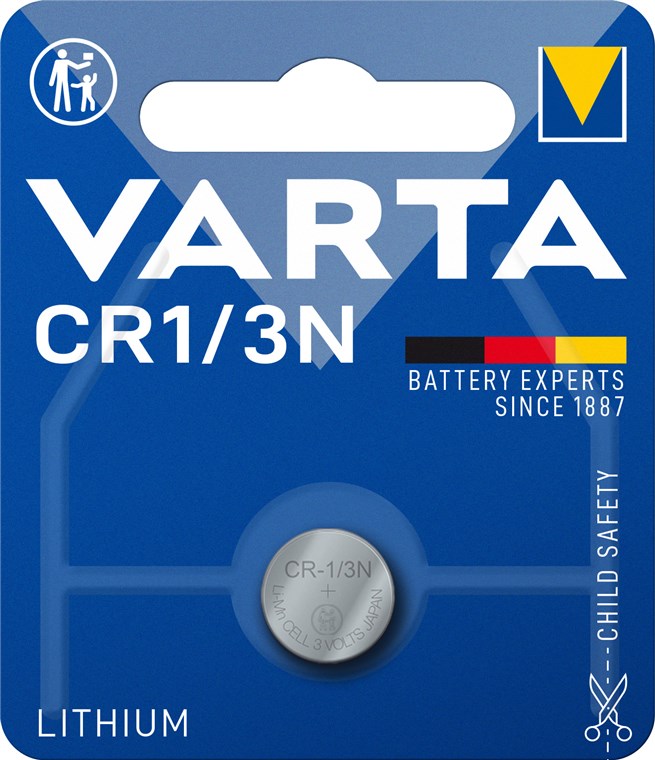 VARTA Lithium Münze CR1/3N - (1 Stück)