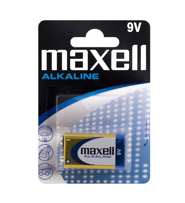 MAXELL Alkaline 6LR61 9V – (1 Stk.)