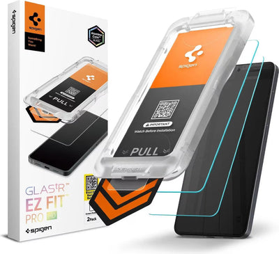 Spigen Screen protector für Samsung Galaxy S26 - Tempered Glas mit Montage 2 stuks - Transparent