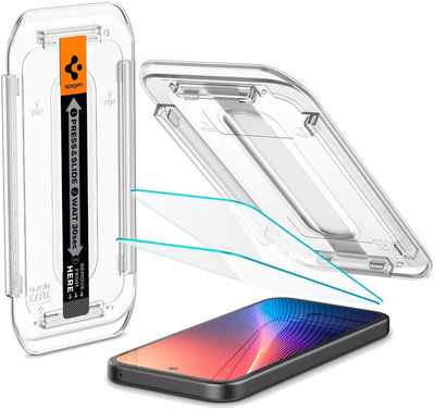 Spigen GLAStR EZ Fit Screenprotector 2 Pack + Applicator voor de Google Pixel 9A