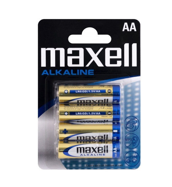 MAXELL Alkaline LR6 AA – (4 Stk.)