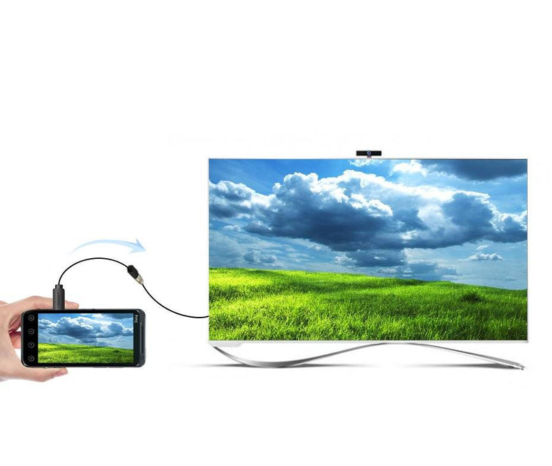 UGREEN Micro HDMI auf HDMI Adapter 10 cm (Typ D auf A) – Schwarz