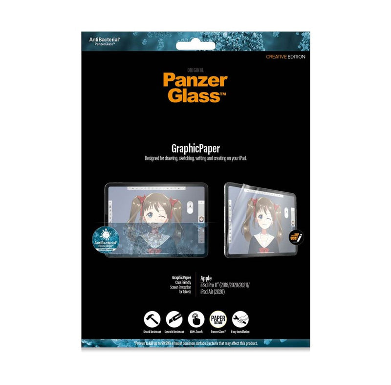PanzerGlass GraphicPaper Casefriendly AB 1 Stück, iPad Air 2022 (5. Gen), iPad Pro 11 2020 (2. Gen), iPad Air 2020 (4. Gen)