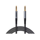 Joyroom Stereo-Audiokabel AUX 3,5 mm Miniklinke 1,2 m – Schwarz (SY-A08)