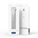 Dux Ducis Pro Armband 42 mm, 44 mm, 45 mm, 49 mm, Edelstahl für Apple Watch Serie - Silber