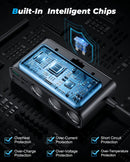 Joyroom Multi-Port USB Car/Auto Ladegerät Schwarz (JR-CL06)