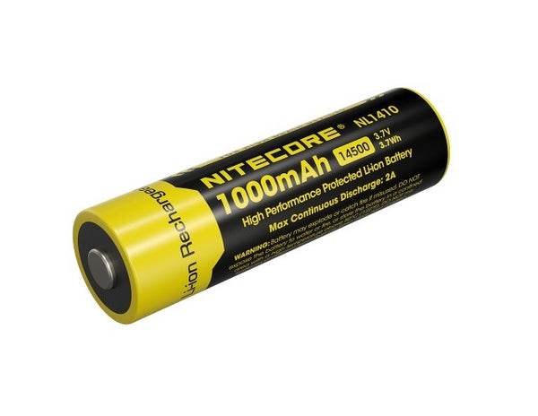 NITECORE Li-Io 14500 NL1410 1000mAh – (1 Stk.)