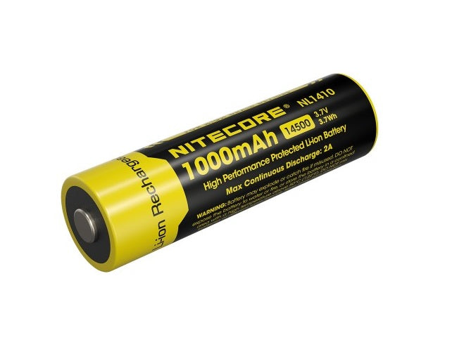NITECORE Li-Io 14500 NL1410 1000mAh – (1 Stk.)