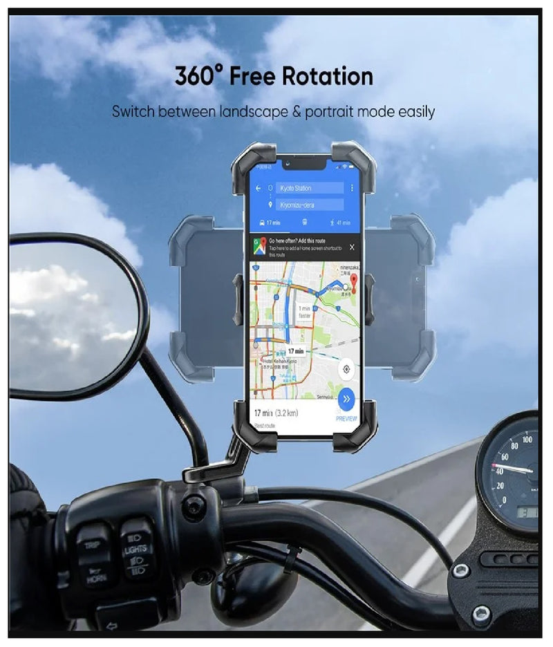 Joyroom Fahrrad-Handyhalterung – Sicherer Halt Schwarz (JR-ZS288)