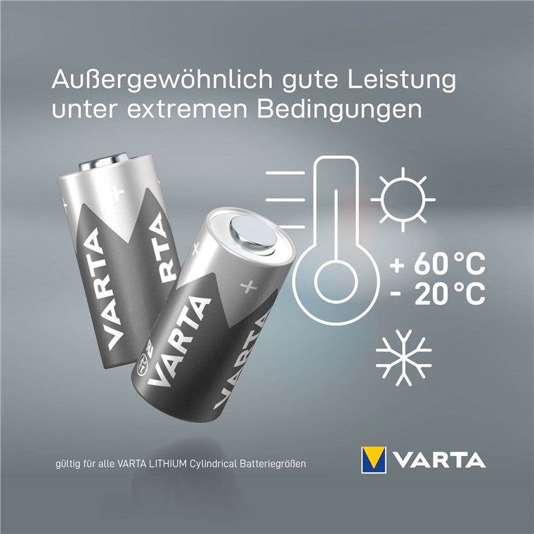 VARTA Photo Lithium CR123A - (1 Stück)