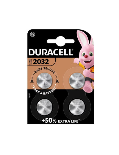 DURACELL CR2032, 225 mAh – (4 Stück)
