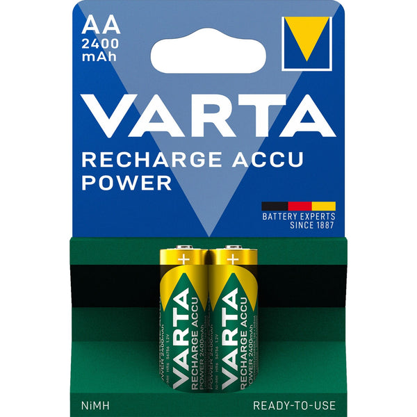 VARTA Akku AA (NiMH), 1,2 V, 2400 mAh - (2 Stück)