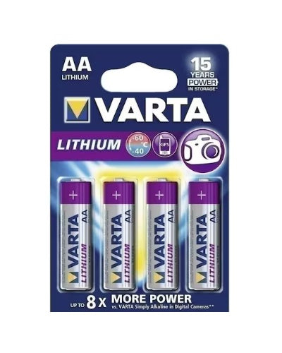 VARTA Ultra Lithium 6106 AA - (4 Stück)