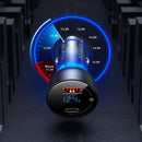 Baseus Particular Digital Display QC+PPS Dual Quick Auto Charger 65W Dunkelgrau (CCKX-C0G)