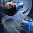 Baseus Particular Digital Display QC+PPS Dual Quick Auto Charger 65W Dunkelgrau (CCKX-C0G)