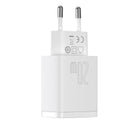 Baseus Compact Quick Charger U+C 20W EU Weiss (CCXJ-B02)