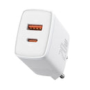 Baseus Compact Quick Charger U+C 20W EU Weiss (CCXJ-B02)
