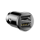 Baseus Grain Autoladegerät (Dual USB 5V 3,1A) Schwarz