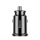 Baseus Grain Autoladegerät (Dual USB 5V 3,1A) Schwarz