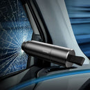 Baseus 2in1 Sicherheitshammer für Fenster + Messer zum Schneiden von Gürteln – Dunkelgrau