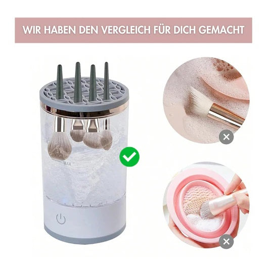 Elektrischer Magic Make Up Pinselreiniger - Transparent