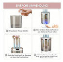 Elektrischer Magic Make Up Pinselreiniger - Transparent