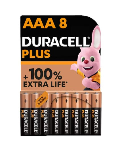 DURACELL Plus MN2400 AAA - (8 Stück)