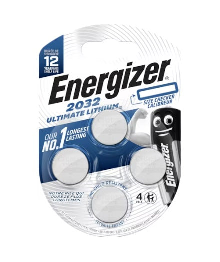 ENERGIZER Ultimate Lithium CR2032 BL4
