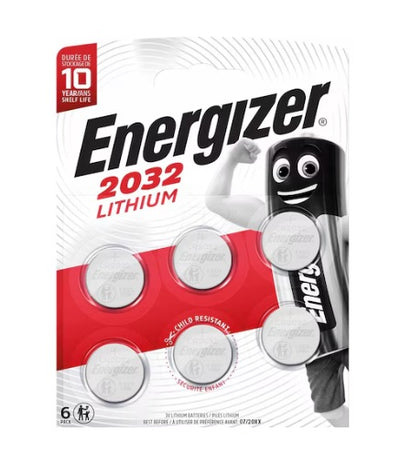 ENERGIZER Lithium CR2032 - (6 Stück)