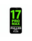 iPhone 17 Pro Max Pulled mit Flex OLED Assembly Display Bildschirm