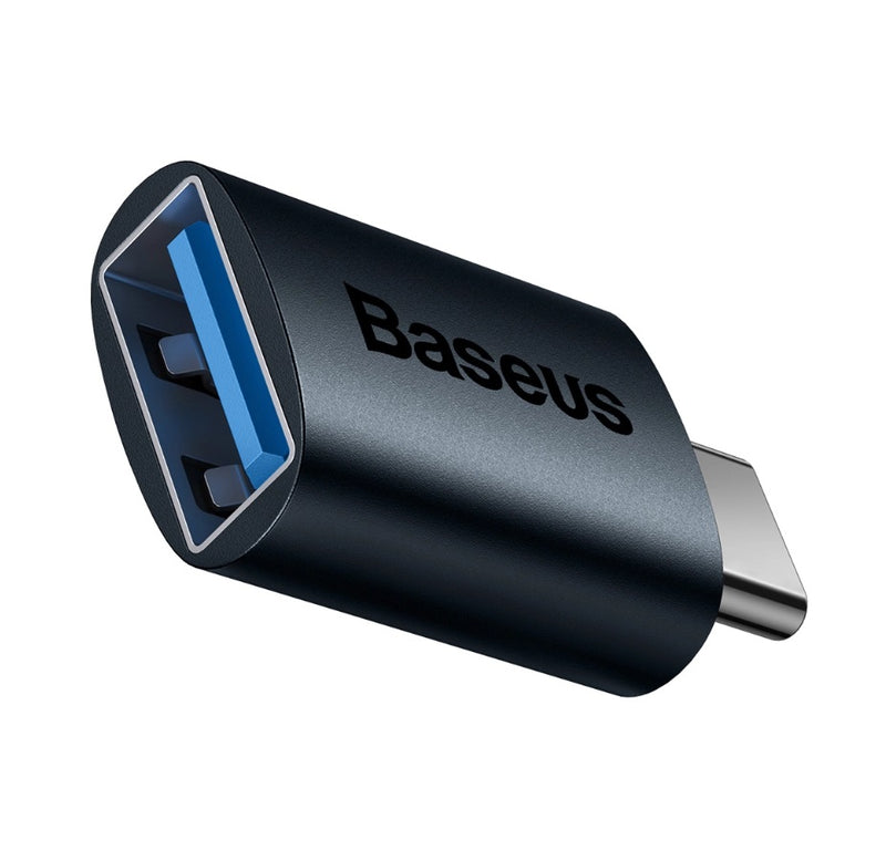 Baseus Ingenuity Series Mini OTG Adapter Typ-C zu USB-A 3.1 - Blau (ZJJQ000003)