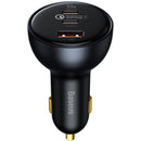 Baseus Qualcomm Quick Charge 5 Technologie Mehrport-Schnelllade-Autoladegerät C+C+U 160W Set - Grau (TZCCZM-0G)