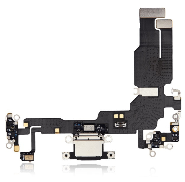 Charging Port Kabel - Ladebuchse für iPhone 15 (Schwarz)