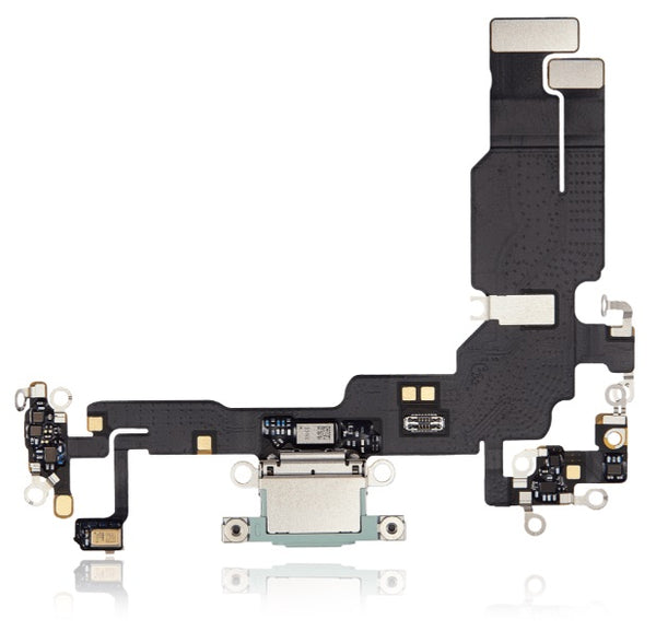 Charging Port Kabel - Ladebuchse für iPhone 15 (Grün)