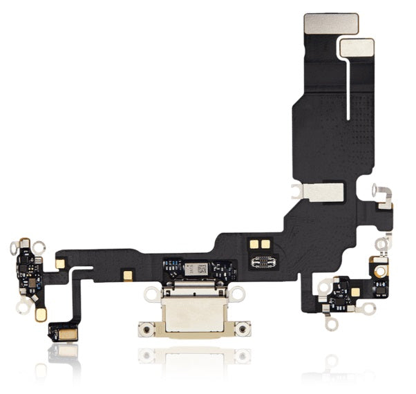 Charging Port Kabel - Ladebuchse für iPhone 15 (Gelb)