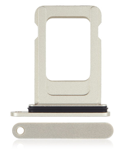 Single SIM Kartenleser Flex Kabel für iPhone 15 / 15 Plus (Gelb)