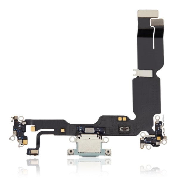 Charging Port Kabel - Ladebuchse für iPhone 15 Plus (Grün)