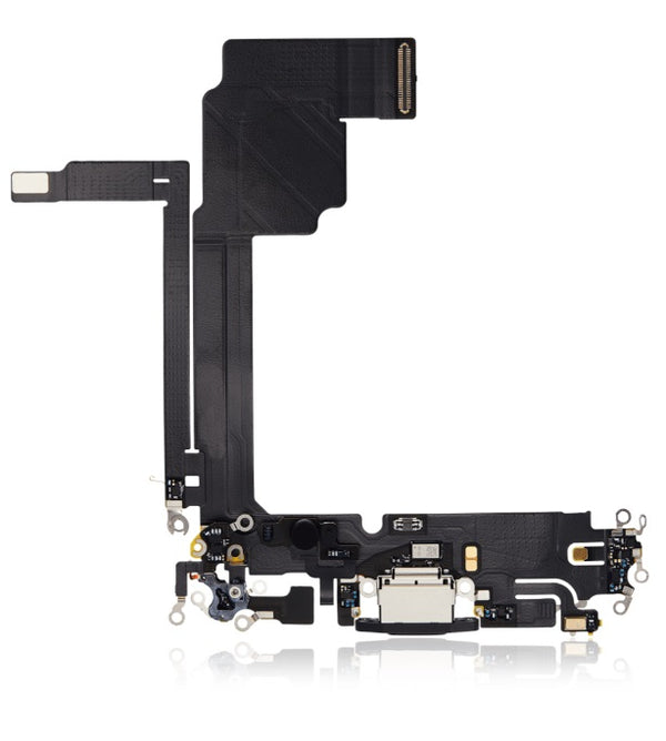 Charging Port Kabel - Ladebuchse für iPhone 15 Pro Max (Schwarz Titan)
