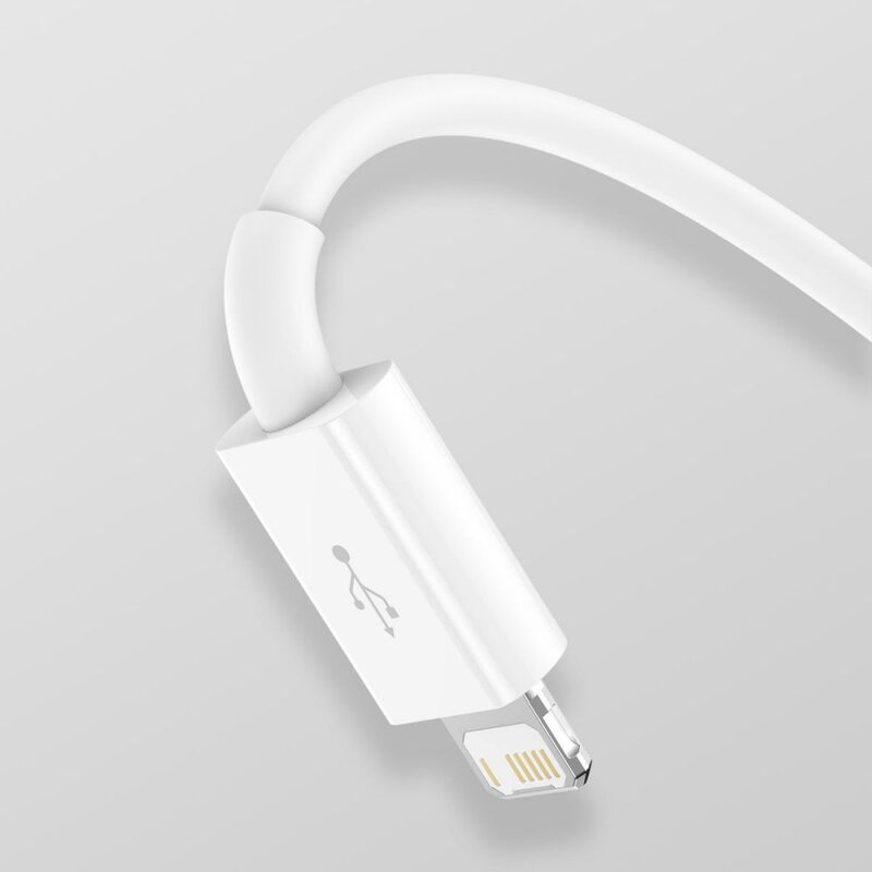 Baseus Superior Series Fast Ladekabel Datenkabel USB to M+L+C 3.5A 1.5m Weiss (CAMLTYS-02)