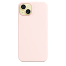 Silikon Case Hülle Mit MagSafe für iPhone 15 - Rosa