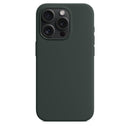 Silikon Case Hülle Mit MagSafe für iPhone 15 Pro Max - Grün
