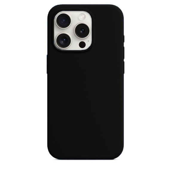 FineWove Schutzhülle mit MagSafe für iPhone 15 Pro - Schwarz