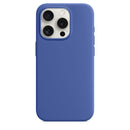 Silikon Case Hülle Mit MagSafe für iPhone 15 Pro - Blau