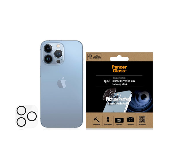 PanzerGlass Kameraobjektiv-Schutz (1 Stück), iPhone 13 Pro Max, iPhone 13 Pro