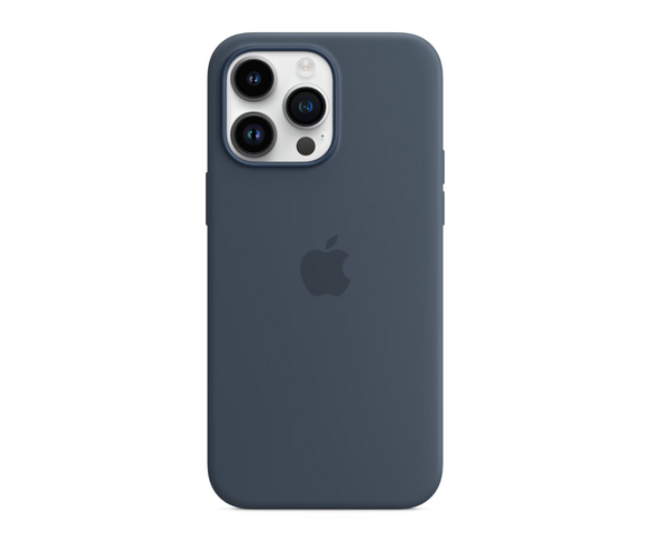 iPhone 14 Pro Max Apple Silikon Case mit MagSafe MPTQ3ZM/A - Storm Blau