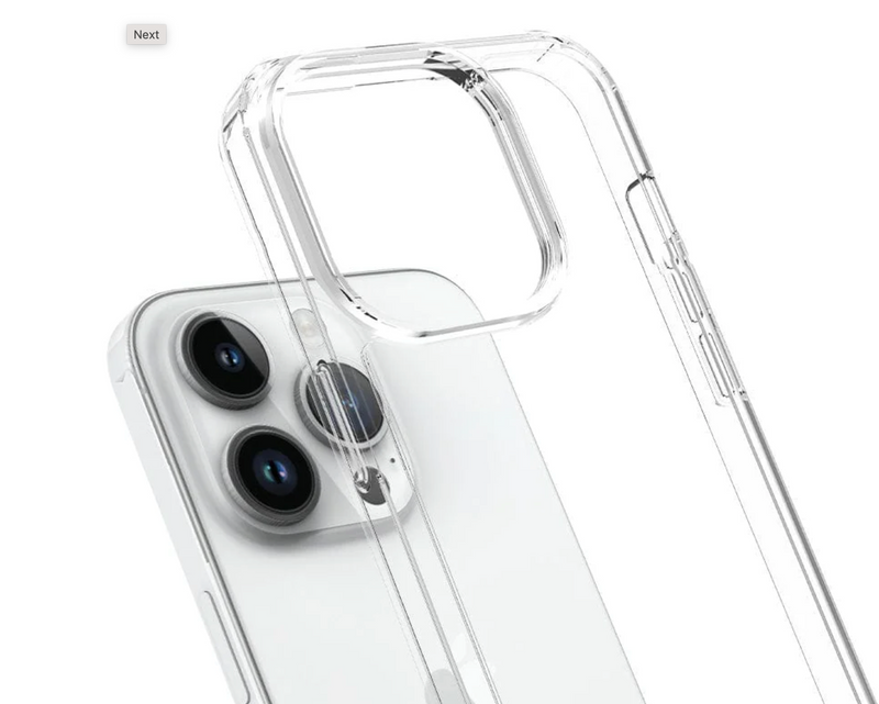 Transparent Hard Case Hülle für iPhone 15 Plus